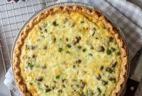 Sausage, Pepper & Onion Quiche Recipe: Savory Breakfast Pie