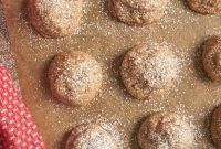 Toffee Pecan Snowdrop Cookies Recipe for Holiday Baking