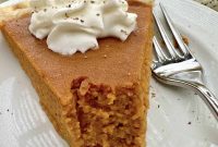Creamy Pumpkin Pie Made with Sweetened Condensed Milk