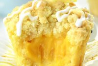 Lemon Curd Muffins with Zesty Citrus Filling