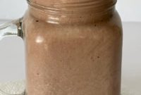 Almond Milk Peanut Butter Chocolate Smoothie Recipe