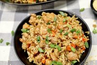 Blackstone Skillet Chicken Fried Rice Recipe