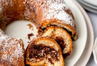 Moist Eggless Marble Cake Recipe for Perfect Swirls