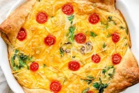 Vegan JUST Egg Quiche Recipe — Crispy Crust & Fluffy Filling