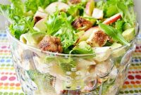 Creamy Chicken, Avocado & Pasta Salad Recipe for Summer Meals