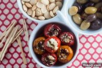 Peppadews Stuffed with Goat Cheese: Tangy Appetizer Recipe