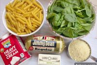 Creamy Garlic Sausage and Spinach Pasta in 20 Minutes