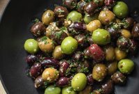 Garlic and Herb Marinated Olives: Simple Homemade Recipe