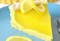 Zesty Lemon Curd Tart with Buttery Crust