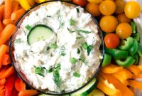 Creamy Homemade Vegetable Dip Recipe for Parties and Snacks