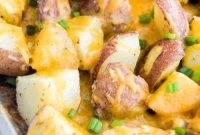Cheesy Ranch Sheet Pan Potatoes for Easy Weeknight Dinners