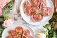 Heart-Shaped Goat Cheese Ravioli Recipe for Romantic Dinner