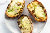 French Onion Soup Potato Skins Recipe for Savory Game-Day Bites