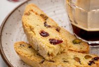 Cranberry, Orange & Pistachio Biscotti Recipe