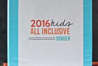 2016 All-Inclusive Kids Binder: Complete Organizer for School and Activities