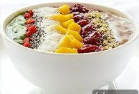 Antioxidant Superfood Smoothie Bowl Recipe for Energy