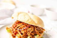 Juicy Instant Pot Pulled Pork Sandwich with Tangy BBQ
