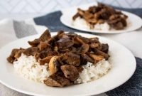 Asian Steak Bites with Tangy Ginger Soy Glaze