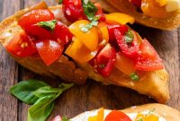 Classic Italian Gluten-Free Bruschetta With Perfect Seasoning