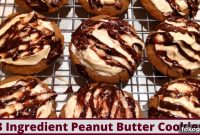 3-Ingredient Peanut Butter Cookies (Nut-Free Options Included)