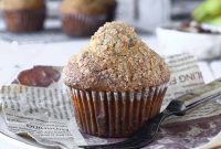 Moist Banana Pecan Muffins Recipe for Breakfast or Brunch