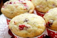 Moist Chocolate Chip Cranberry Muffins Recipe