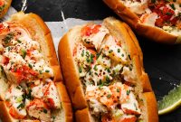 Lobster Rolls with Pickles and Tarragon Butter Recipe