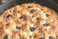 Parmesan and Black Olive Focaccia: Crispy Herb Flatbread Recipe