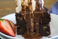 Vegan Instant Pot Chocolate Brownie Cake — Pressure Cooker Recipe