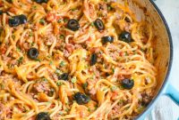 One-Pot Taco Spaghetti Recipe: Quick Tex-Mex Dinner
