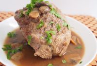 Pressure Cooker Beef Roast with Mushroom and Onion Gravy Recipe