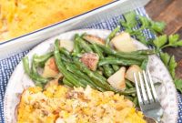 Cheesy Crack Chicken Cornbread Casserole Recipe