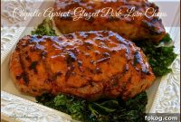 Chipotle Apricot Glazed Grilled Pork Loin Chops