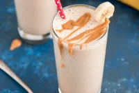 Creamy Peanut Butter Banana Smoothie Recipe