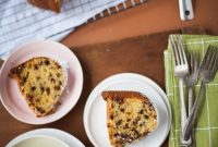 Vanilla Chocolate Chip Bundt Cake Recipe with Moist Crumb