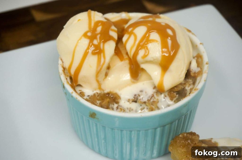 Apple Air fryer Dessert