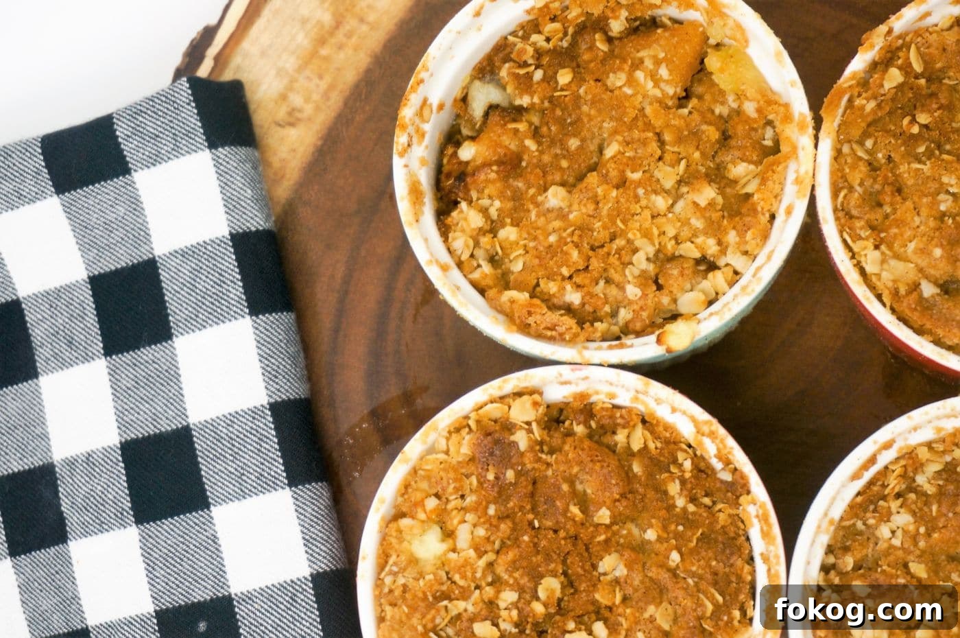 Air Fryer Apple Crisp