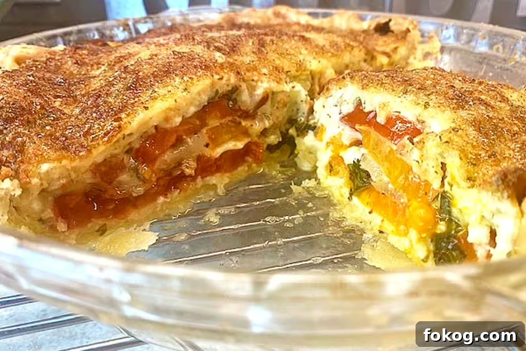 Fall in Love With Summer Tomato Pie: A Fresh, Savory Slice 2 inside of a tomato pie