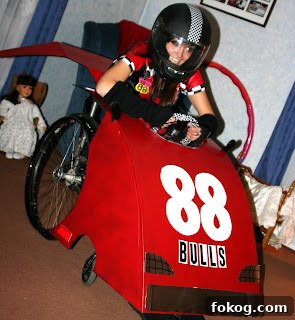 Race Car Wheelchair Costume
