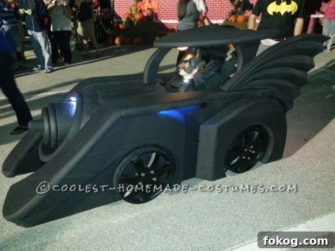 Holy Batman! Its the Batmobile Wheelchair Costume