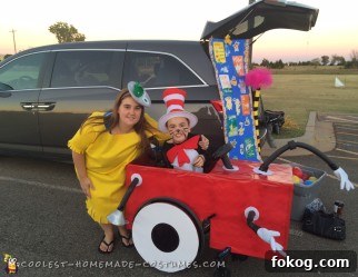 Cat in the Hat Wheelchair Costume