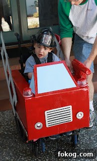 Bringing A Fire Truck Costume To Life