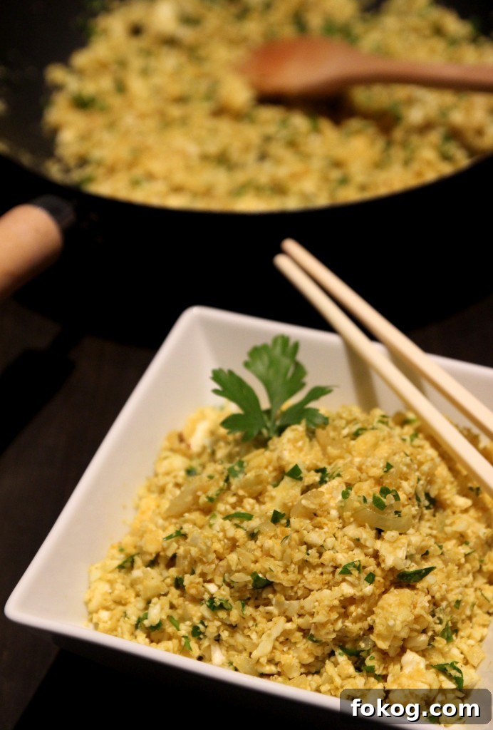 Curried Cauliflower Rice Curried Cauliflower Rice