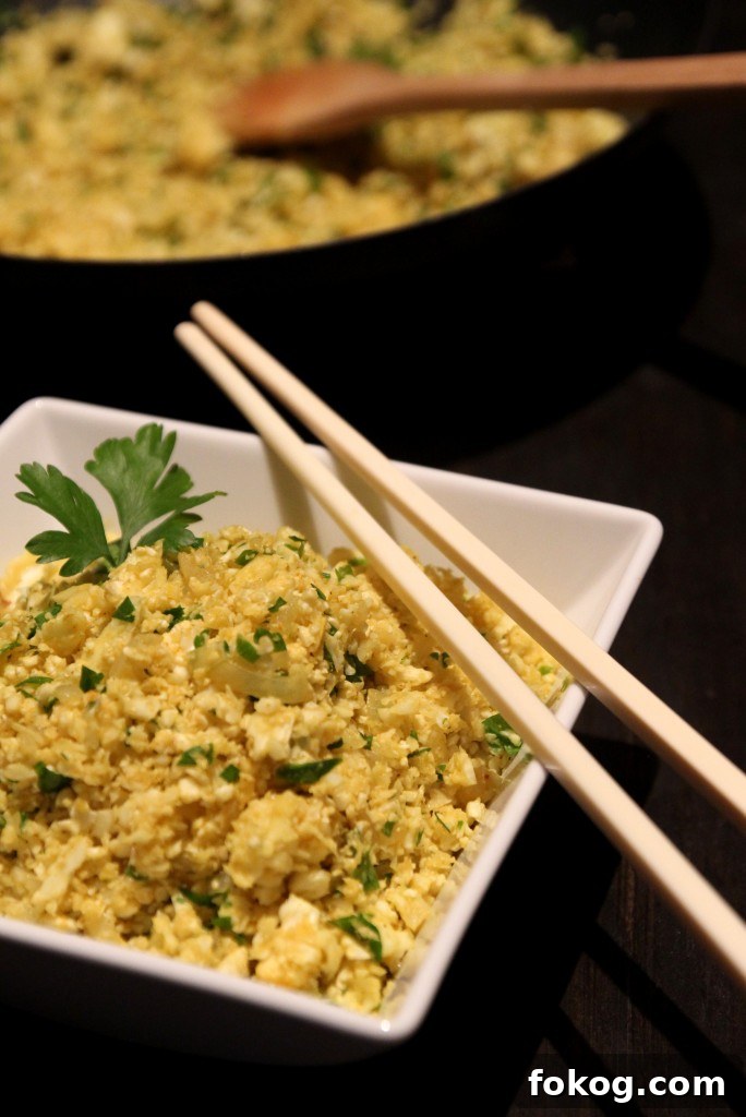 Curried Cauliflower Rice Curried Cauliflower Rice
