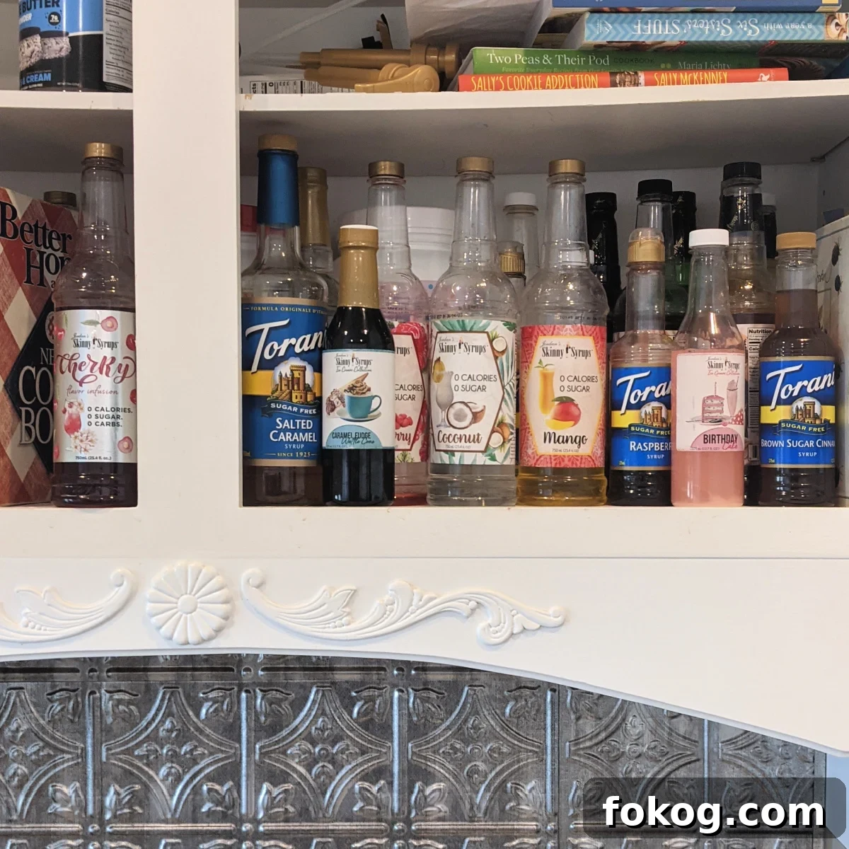 Homemade Diet Soda Recipes You Can Make at Home 8 skinny syrups in my cupboard