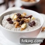 White Chocolate Chia Pudding