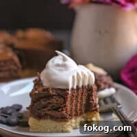 Gluten-Free French Silk Pie Bars Recipe — Decadent Chocolate Bars 7 Finished bars