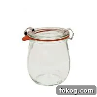 Weck Tulip Jelly Jar, SET of 6