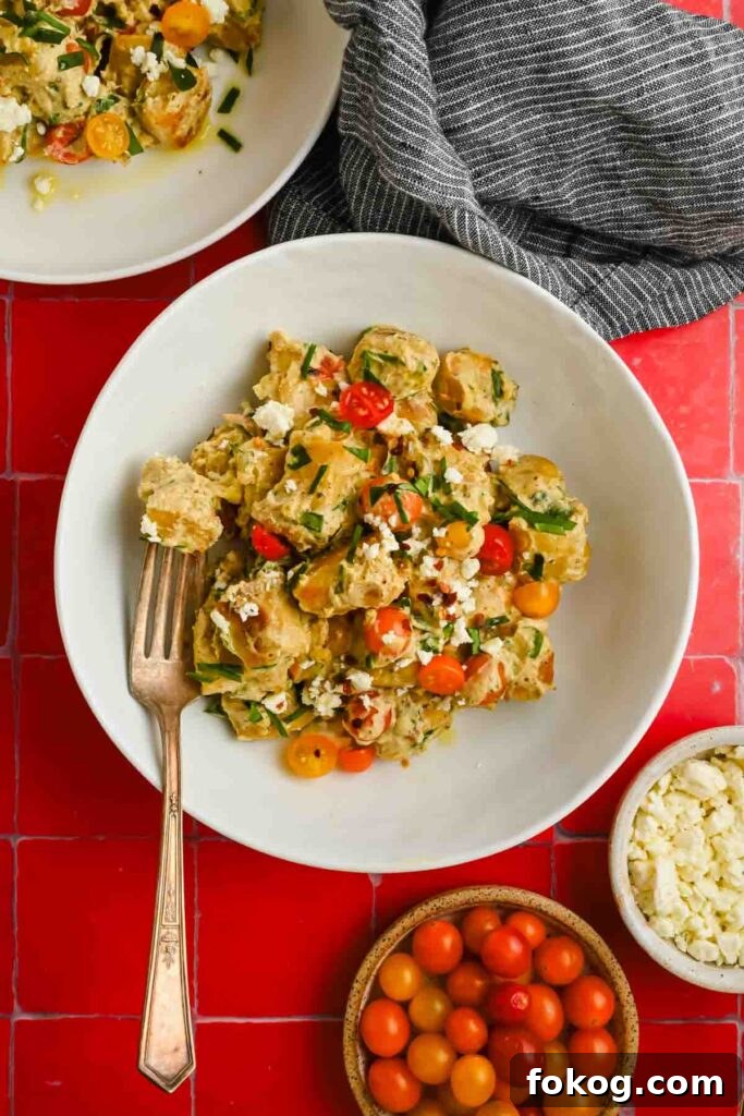 Creamy Pesto Gnocchi