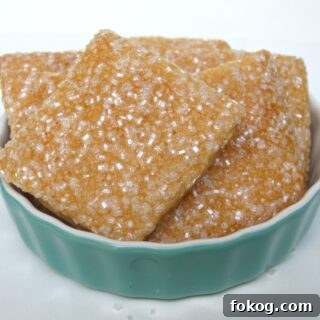 Shimmering Maple Crisps